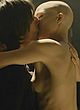 Delphine Chaneac bald, skinny, small tits & sex pics