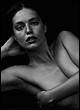 Emily DiDonato naked pics - black and white nude photo