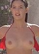 Phoebe Cates naked pics - undoing her wet bikini top