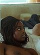 Aissa Maiga naked pics - showing tits in bed