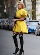 Rita Ora looked sexy in mini dress pics