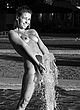 Marisa Papen posing fully nude in public pics