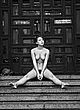 Marisa Papen posing fully nude in public pics