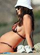 Emily Ratajkowski busty pregnant bikini candids pics