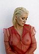 Christina Aguilera fully see-through outfit pics