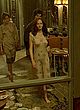Eva Green naked pics - walking in see-through dress
