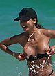 Patricia Contreras naked pics - exposing boobs on the beach