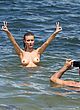 Joanna Krupa naked pics - topless in water with bf