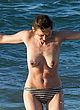 Marion Cotillard naked pics - topless in water with husband
