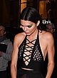 Kendall Jenner see-through dress at night out pics