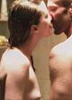 Emma Booth nude tits, kissing in shower pics