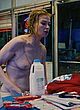 Rosamund Pike naked pics - wear see-through bra, public
