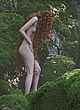 Stacy Martin naked pics - standing fully nude in woods