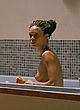 Thandie Newton showing tits in bathtub pics