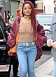 Keke Palmer naked pics - see-through outfit in public