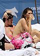 Marta Ortiz topless at the beach with bf pics