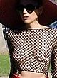 Blanca Blanco showing titties in a mesh top pics