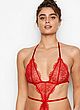 Taylor Hill posing in see-through lingerie pics