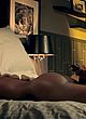 Yanick Thomassaint naked pics - lying on stomach, big ass