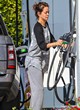Brooke Burke casual at the gas station pics