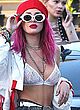 Bella Thorne see thru white bra in public pics