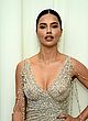 Adriana Lima naked pics - posing in see-through dress