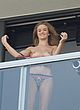 Rosie Huntington-Whiteley naked pics - topless on the balcony, ps