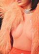 Charli XCX braless, boob slip, photoshoot pics