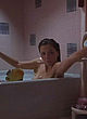 Maggie Gyllenhaal flashing tits in bathtub pics
