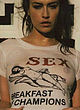 Elsie Hewitt wet t-shirt in a photoshot pics