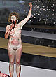 Corinne Masiero naked pics - naked on stage in paris