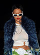 Rihanna naked pics - out in fully see-through top