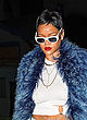 Rihanna naked pics - new hairstyle and see-thru