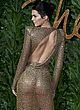 Kendall Jenner tits & ass in see-thru dress pics