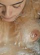 Paulina Gaitan naked pics - displaying her tits in bathtub