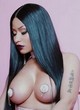 Nicki Minaj shows boobs with small pasties pics