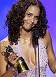 Halle Berry posing at award show pics