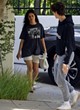 Camila Cabello out in baggy t-shirt & shorts pics