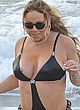 Mariah Carey naked pics - full boob out in public