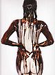 Heidi Klum naked pics - nude & covered with chocolate