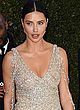 Adriana Lima naked pics - shows boobs in see-thru dress