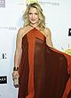 Ali Larter naked pics - posing in see-through gown
