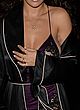 Rita Ora naked pics - see through purple dress
