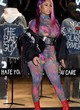 Nicki Minaj see through jumpsuit in store pics