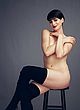 Anne Hathaway naked pics - posing naked for photoshoot