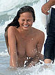 Chrissy Teigen naked pics - showing off her big boobs