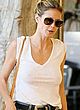 Heidi Klum naked pics - out in shopping braless