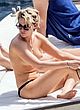 Kristen Stewart naked pics - shows her tits on yacht