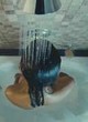 Zoe Saldana see-thru tank top, nude shower pics
