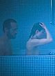 Odine Johne naked pics - flashing her boobs in bathtub